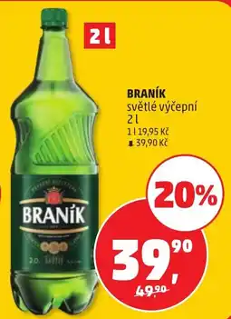 Penny Market Braník světlé výčepní nabídka