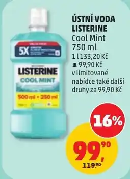 Penny Market Listerine ústní voda cool mint nabídka