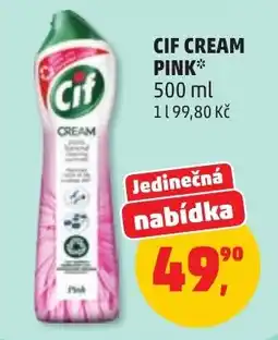 Penny Market Cif cream pink nabídka