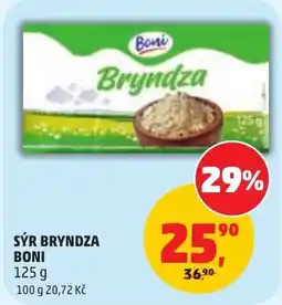 Penny Market Sýr bryndza boni nabídka
