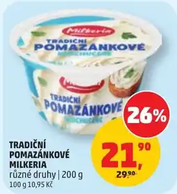 Penny Market Milkeria tradiční pomazánkové nabídka