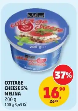 Penny Market Melina cottage cheese 5% nabídka