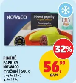 Penny Market Nowaco plněné papriky nabídka