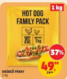 Penny Market Drůbeží párky nabídka