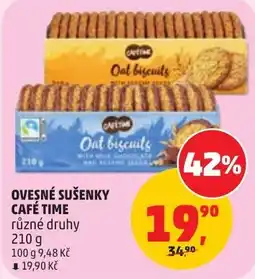 Penny Market Café Time ovesné sušenky nabídka