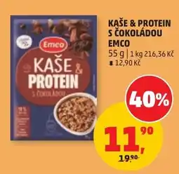 Penny Market Emco kaše & protein s čokoládou nabídka