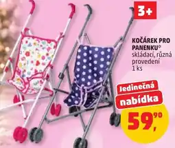 Penny Market Kočárek pro panenku nabídka