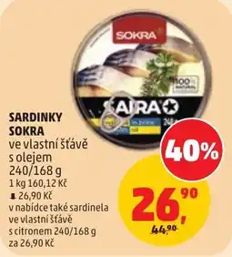 Penny Market Sardinky Sokra nabídka