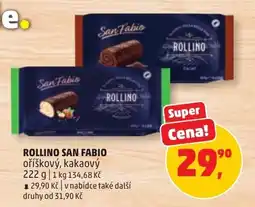 Penny Market Rollino San Fabio oříškový, kakaový nabídka