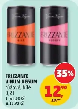 Penny Market Frizzante vinum regum růžové, bílé nabídka