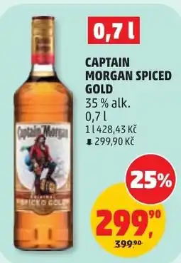 Penny Market Captain Morgan Spiced Gold nabídka