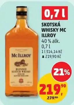 Penny Market McIllroy skotská whisky nabídka