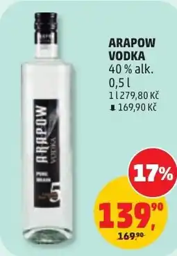 Penny Market Arapow vodka nabídka