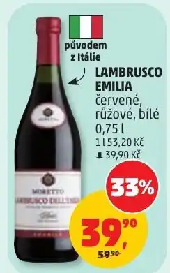 Penny Market Morsetto lambrusco dell'Emilia nabídka