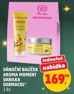 Penny Market Dermacol vánoční balíček aroma moment vanilka nabídka
