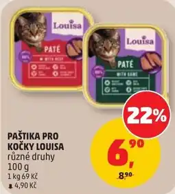 Penny Market Louisa paštika pro kočky nabídka