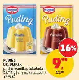 Penny Market Puding dr. oetker příchut vanilka, čokoláda nabídka