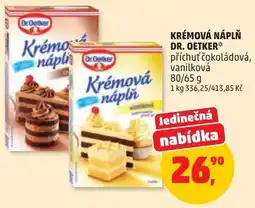 Penny Market Dr. Oetker krémová náplň nabídka