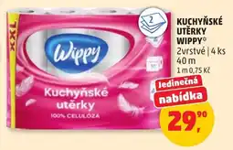 Penny Market Wippy kuchyňské utěrky nabídka
