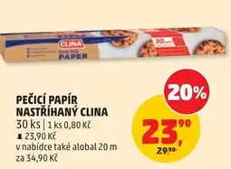 Penny Market Clina pečicí papír nastříhaný nabídka