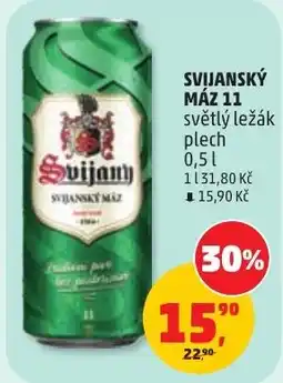Penny Market Svijany světlý ležák nabídka