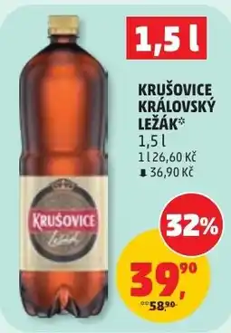 Penny Market Krušovice královský ležák nabídka