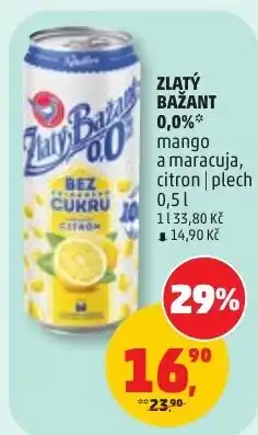 Penny Market Zlatý Bažant mango a maracuja nabídka