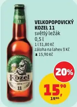 Penny Market Kozel světlý ležák nabídka