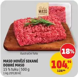 Penny Market Dobré Maso hovězí sekané nabídka