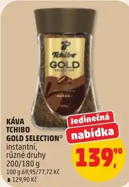 Penny Market Tchibo gold selection instantní nabídka