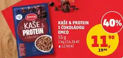 Penny Market Emco kaše & protein s čokoládou nabídka