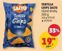 Penny Market Salto tortilla chips salt nabídka