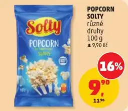 Penny Market Solty popcorn nabídka