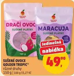 Penny Market Golden Tropic dračí ovoc sušené plátky nabídka