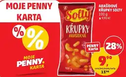 Penny Market Solly křupky arasídové nabídka