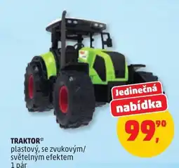 Penny Market Traktor plastový se zvukovým/světelným efektem nabídka