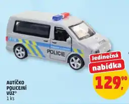 Penny Market Autíčko policejní vůz nabídka