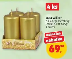 Penny Market Sada svíček nabídka