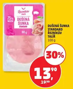 Penny Market Reznikův talíř dušená šunka standard nabídka