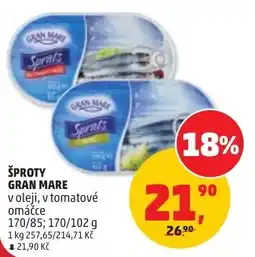 Penny Market Šproty gran mare nabídka