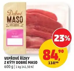 Penny Market Dobré Maso vepřové řízky z kýty nabídka
