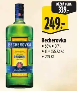 Albert Becherovka nabídka