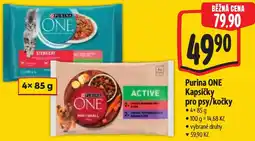 Albert Purina ONE Kapsičky pro psy/kočky nabídka