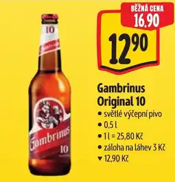 Albert Gambrinus Original 10 nabídka