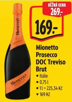 Albert Mionetto Prosecco DOC Treviso Brut nabídka