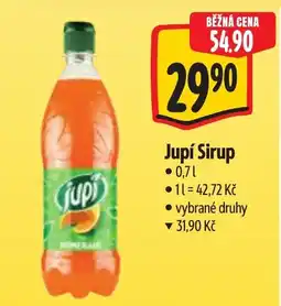 Albert Jupí Sirup nabídka