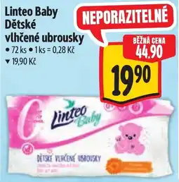 Albert Linteo Baby Dětské vlhčené ubrousky nabídka