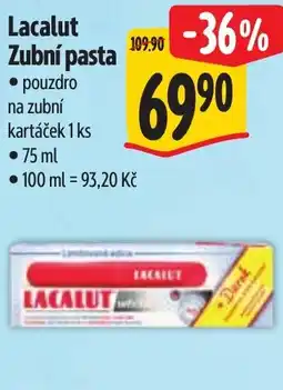 Albert Lacalut zubní pasta nabídka