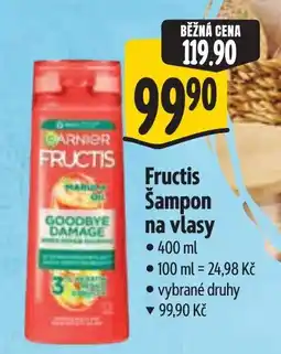 Albert Fructis Šampon na vlasy nabídka