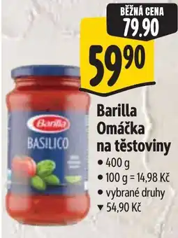 Albert Barilla Omáčka na těstoviny nabídka